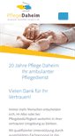 Mobile Screenshot of pflegedaheim-online.de